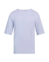 Grifoni Man Sweater Lilac Size 40 Cotton, Silk In Purple
