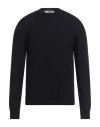 Grifoni Man Sweater Midnight Blue Size 36 Virgin Wool