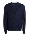 Grifoni Man Sweater Midnight Blue Size 38 Virgin Wool