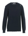 Grifoni Man Sweater Midnight Blue Size 42 Cotton, Polyamide