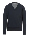 Grifoni Man Sweater Midnight Blue Size 44 Cotton