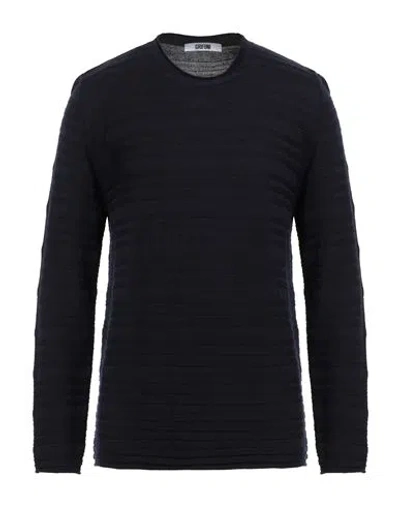 Grifoni Man Sweater Midnight Blue Size 44 Virgin Wool