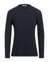Grifoni Man Sweater Navy Size 40 Cotton, Polyamide