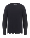 Grifoni Man Sweater Navy Size 40 Virgin Wool