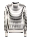 Grifoni Man Sweater Off White Size 42 Virgin Wool