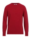 Grifoni Man Sweater Red Size 40 Virgin Wool