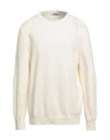Grifoni Man Sweater White Size 44 Cotton, Polyamide