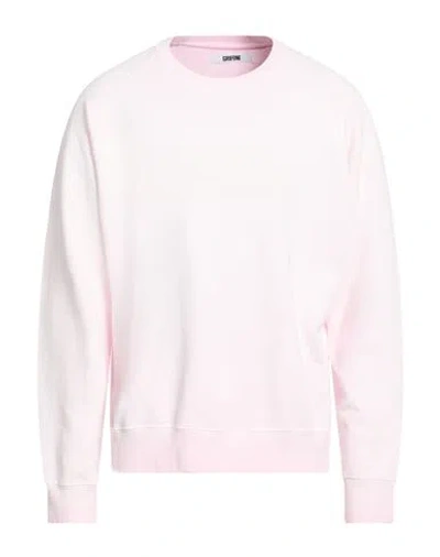 Grifoni Man Sweatshirt Light Pink Size L Cotton
