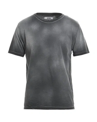 Grifoni Man T-shirt Steel Grey Size S Cotton