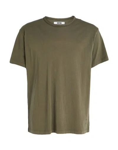 Grifoni Man T-shirt Military Green Size S Cotton