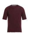 Grifoni Man Turtleneck Garnet Size 38 Virgin Wool