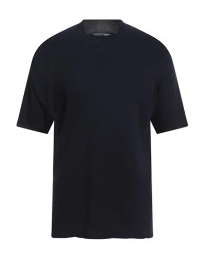 Grifoni Man Turtleneck Navy Size 46 Virgin Wool