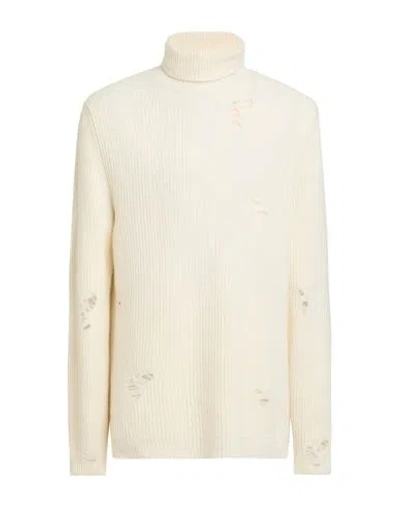 Grifoni Man Turtleneck Off White Size 40 Virgin Wool