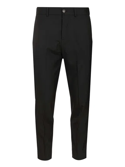 Grifoni Pantalone Tela Trousers Black