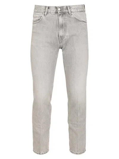 Grifoni Pantaloni 5 Tasche Jeans Grey In Gray