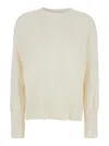 Grifoni Relaxed Fit Oversized Sweater With Ribbed Detailing
