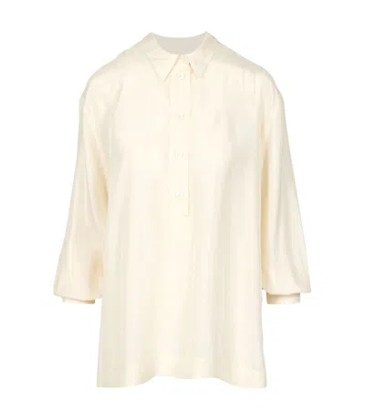 Grifoni Shirts Butter In Blue