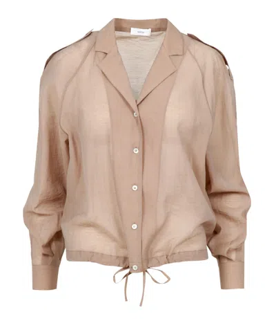 Grifoni Shirts Desert In Brown