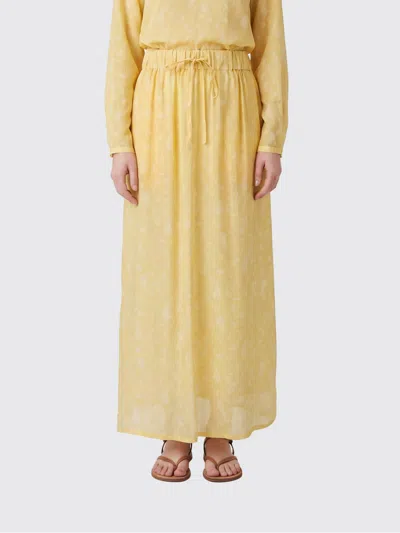 Grifoni Skirt Woman In Gold