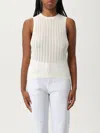 Grifoni Open-knit Sleeveless Tank Top