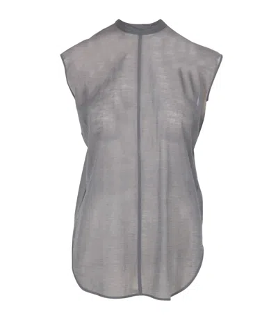 Grifoni Top Smoke In Gray