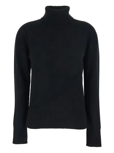 GRIFONI TURTLENECK RIBBED SWEATER