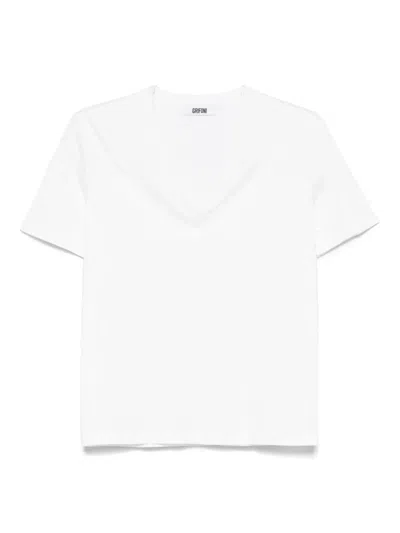 Grifoni Whipstitch-detailed T-shirt