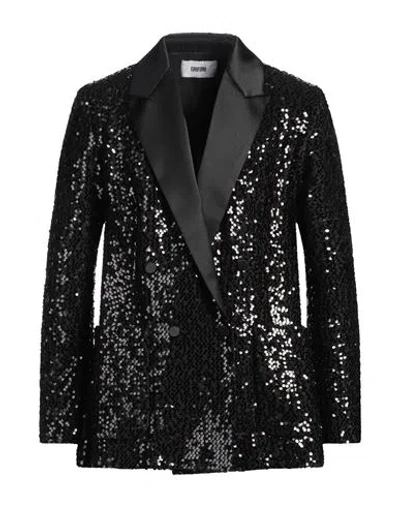Grifoni Woman Blazer Black Size 10 Polyester, Elastane