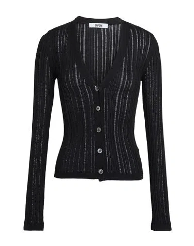 Grifoni Woman Cardigan Black Size 8 Virgin Wool