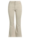 Grifoni Woman Jeans Beige Size 30 Cotton, Elastane In Neutral