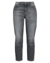 Grifoni Woman Jeans Black Size 30 Cotton, Elastane
