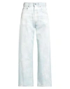 Grifoni Woman Jeans Blue Size 25 Cotton In Blue