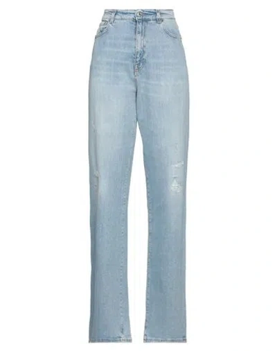 Grifoni Woman Jeans Blue Size 29 Cotton, Elastane