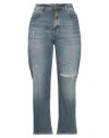 Grifoni Woman Jeans Blue Size 30 Cotton, Elastane In Blue