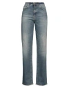 Grifoni Woman Jeans Blue Size 32 Cotton, Elastane In Blue