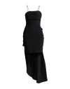 Grifoni Woman Maxi Dress Black Size 8 Acetate, Silk