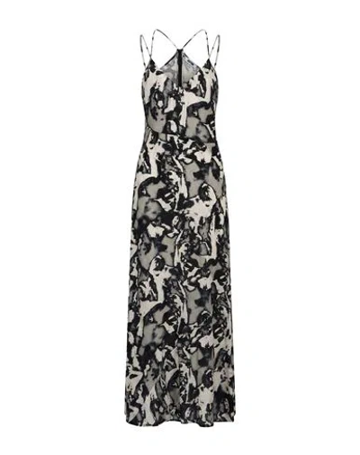 Grifoni Woman Maxi Dress Navy Size 6 Silk