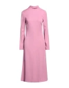 Grifoni Woman Midi Dress Pink Size 6 Viscose, Elastane