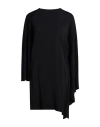 Grifoni Woman Mini Dress Black Size 4 Viscose, Elastane In Black