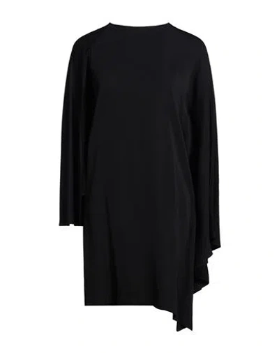 Grifoni Woman Mini Dress Black Size 4 Viscose, Elastane In Brown