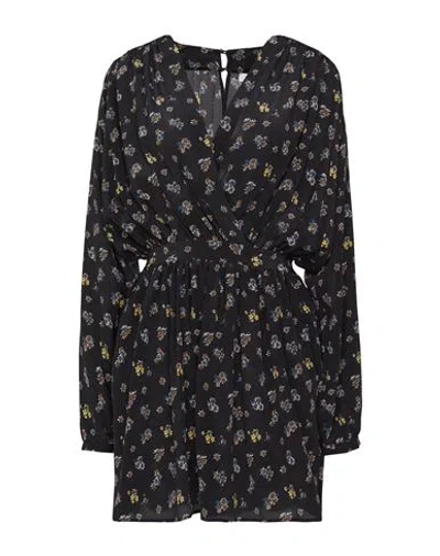 Grifoni Woman Mini Dress Black Size 6 Silk