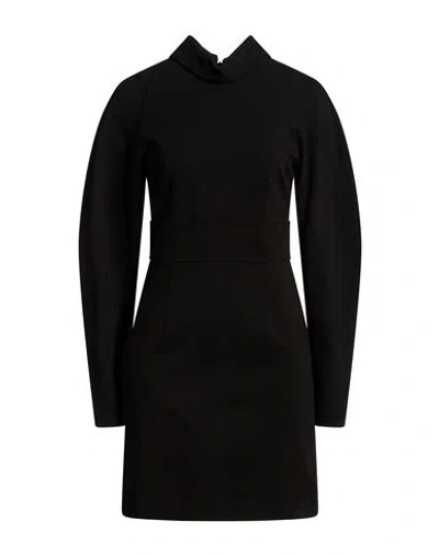 Grifoni Woman Mini Dress Black Size 6 Viscose, Polyamide, Elastane