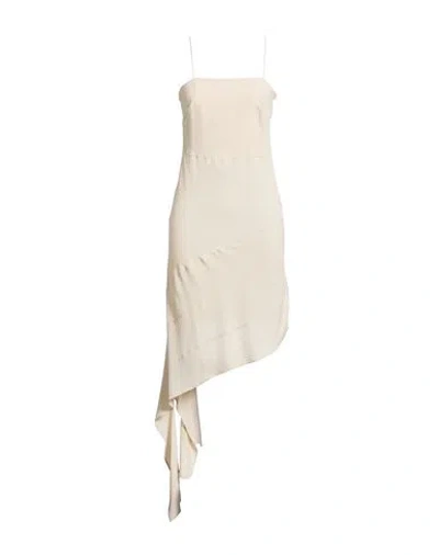 Grifoni Woman Mini Dress Ivory Size 8 Acetate, Silk In White