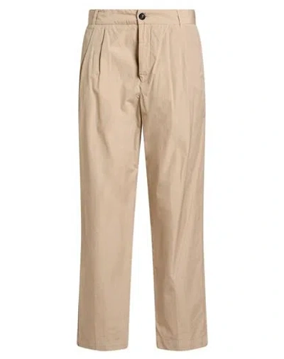 Grifoni Woman Pants Beige Size 12 Cotton In Neutral