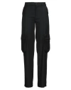 Grifoni Woman Pants Black Size 10 Virgin Wool In Black