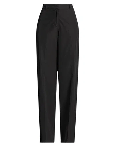 Grifoni Woman Pants Black Size 6 Cotton