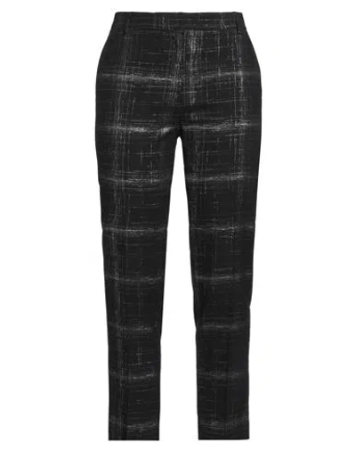 Grifoni Woman Pants Black Size 6 Viscose, Wool, Polyester
