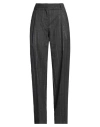 Grifoni Woman Pants Charcoal Size 6 Polyester, Virgin Wool, Elastane In Grey