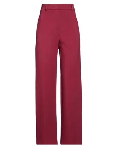 Grifoni Woman Pants Garnet Size 2 Viscose, Polyamide, Elastane In Red