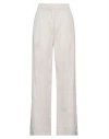 Grifoni Woman Pants Light Grey Size 6 Cotton In Grey